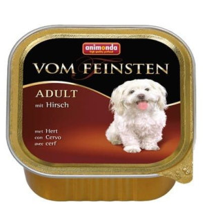 Animonda vom Feinsten Dog Adult Jeleń tacka 150g