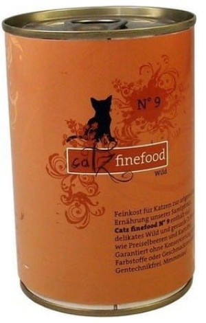 Catz Finefood Classic N.09 Dziczyzna puszka 800g