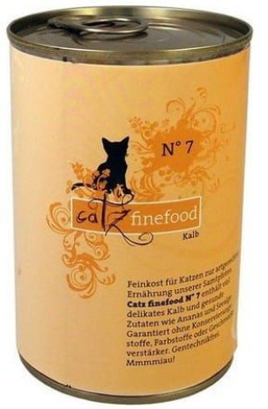 Catz Finefood Classic N.07 Wołowina i cielęcina puszka 800g