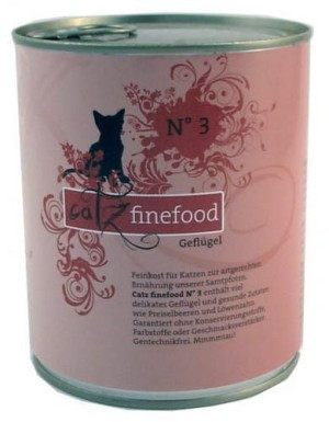 Catz Finefood Classic N.03 Drób puszka 800g