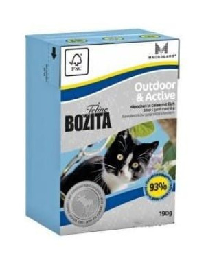 Bozita Cat Tetra Recart Feline Outdoor & Active 190g