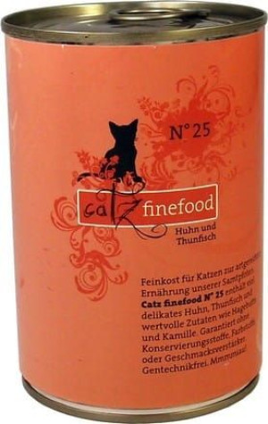 Catz Finefood Classic N.25 Kurczak i Tuńczyk puszka 400g