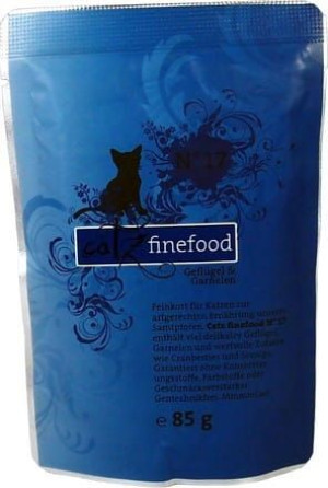 Catz Finefood Classic N.17 Drób i Krewetki saszetka 85g