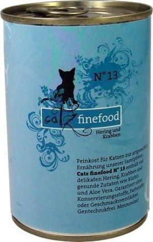 Catz Finefood Classic N.13 Śledź i Krewetki puszka 400g
