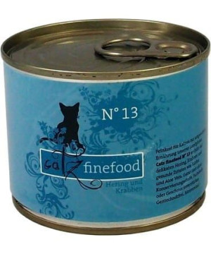 Catz Finefood Classic N.13 Śledź i Krewetki puszka 200g