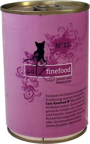 Catz Finefood Classic N.11 Jagnięcina i Królik puszka 400g