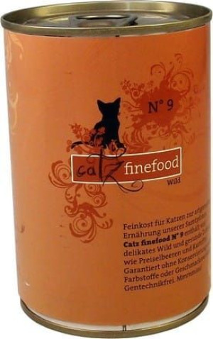 Catz Finefood Classic N.09 Dziczyzna puszka 400g