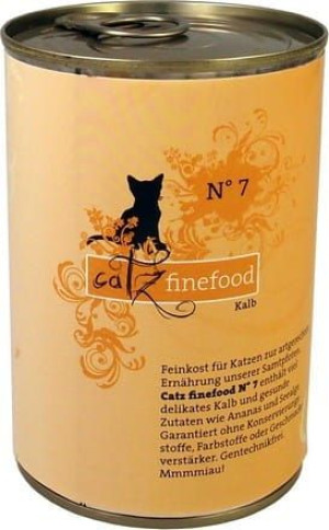 Catz Finefood Classic N.07 Wołowina i cielęcina puszka 400g