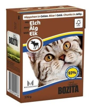 Bozita z Łosiem kawałki w galaretce kartonik 370g