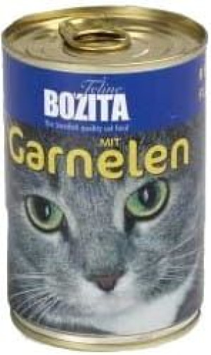 Bozita z Krewetkami puszka 410g