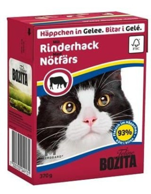 Bozita z Wołowiną kawałki w galaretce kartonik 370g