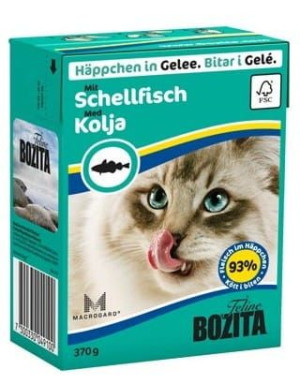 Bozita z Rybą Morską (dorszem) kawałki w galaretce kartonik 370g