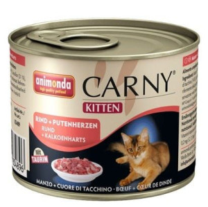 Animonda Carny Kitten Wołowina + Serca Indyka puszka 200g