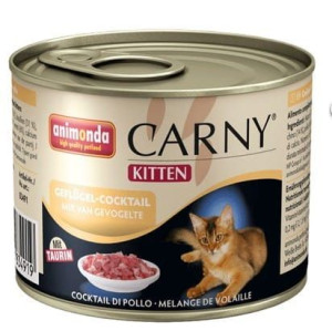 Animonda Carny Kitten Wołowina + Drób puszka 200g