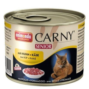 Animonda Carny Senior Wołowina, Kurczak + Ser puszka 200g