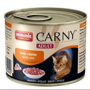Animonda Carny Adult Wołowina + Kurczak puszka 200g