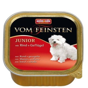 Animonda vom Feinsten Dog Junior Wołowina i Drób 150g