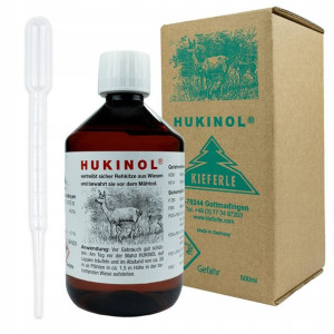 Hukinol 500ml Odstraszacz Na Dziki, Sarny, Jelenie, Lisy, Mocny