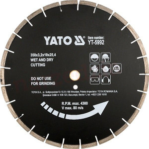 YATO Tarcza diamentowa do asfaltu 400x25.4 YT-5993