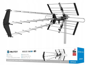 Antena cyfrowa DVB-T2 Cabletech ANT0640 kierunkowa