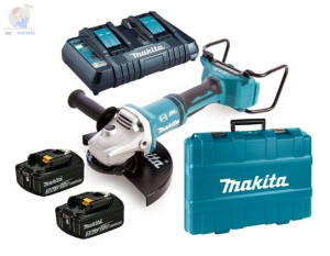 Makita szlifierka kątowa akumulator 230MM 2*18V 2*5.0AH, DGA900PT2