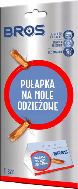 Pułapka Na Mole Odzieżowe Feromonowa Lep Bros 3m
