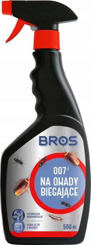 BROS Płyn Spray 007 zwalcza owady biegające 500ml