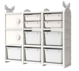 Organizer z Pojemnikami dla Dzieci 3x3