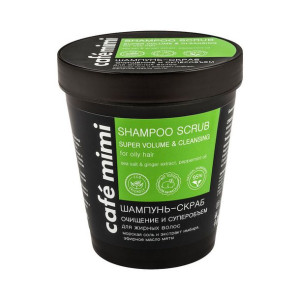 CAFEMIMI Szampon-scrub do włosów Objętość 330 g