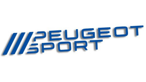 Wycinana naklejka PEUGEOT SPORT niebieska