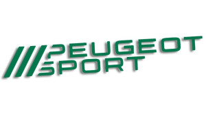 Wycinana naklejka PEUGEOT SPORT zielona