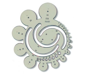 Koh-I-Noor Szablon kołowy z-32