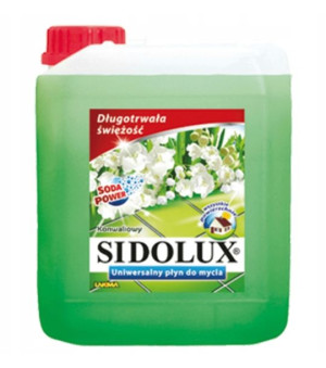 Sidolux, Uniwersalny płyn do mycia, konwalia, 5 l (HIT)