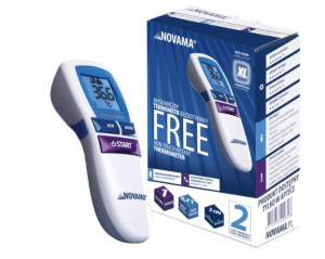 Termometr bezdotykowy, Novama Free, 1 sztuka