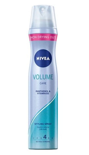 Nivea, Lakier do włosów, Zwiększona objętość, 250 ml (HIT)