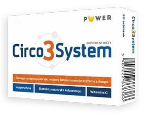 Circo3System, 30 kapsułek - Długi termin ważności!