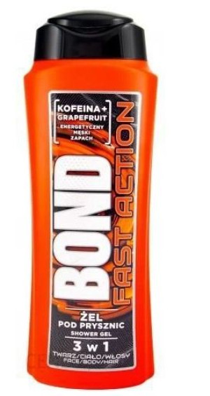 Bond, Fast Action Żel pod prysznic, 400 ml
