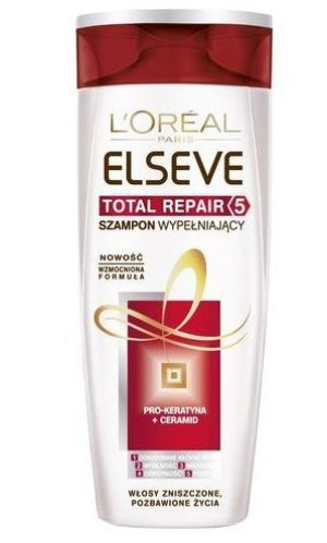 Elseve, Szampon do włosów, Total repair, 400 ml (HIT)