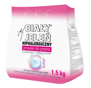 Biały Jeleń, Proszek do prania kolorowych tkanin, 1,5 kg (HIT)