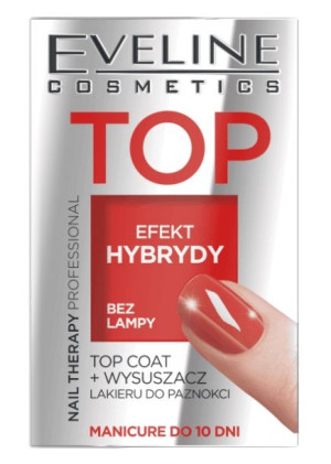 Eveline, Top Coat + Wysuszacz Lakieru do paznokci, 5 ml