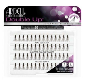 Ardell, Rzęsy w kępkach, Double Up Knotted, Medium, 56 sztuk