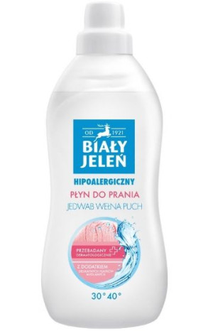 Biały Jeleń, Płyn do prania, Delikatny, 1l (HIT)