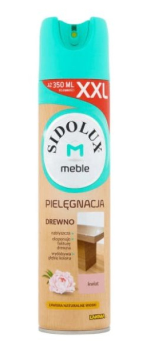 Sidolux, Spray do  mebli, kwiatowy, 350 ml (HIT)