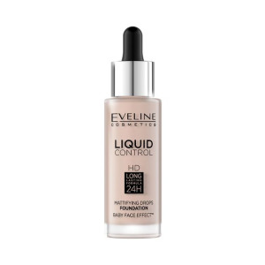Eveline Liquid Control podkład matujący 005 Ivory 32ml