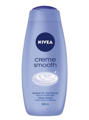 Nivea Women, Żel pod prysznic, Creme smooth, 500 ml (HIT)