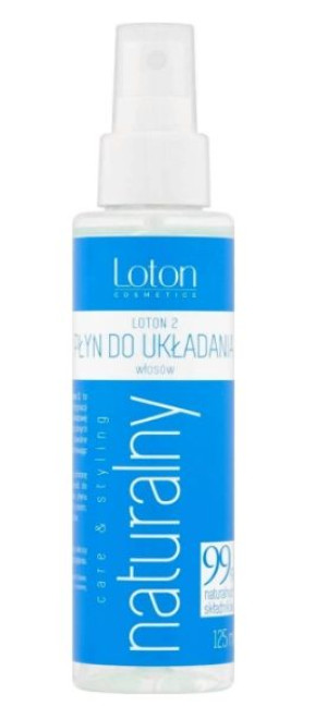 Loton, Care & Styling, 2 Płyn do układania włosów, niebieski, 125 ml (HIT)