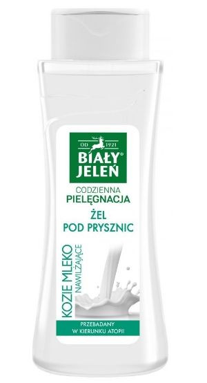 Biały Jeleń, Żel pod prysznic, Kozie mleko, 250 ml (HIT)