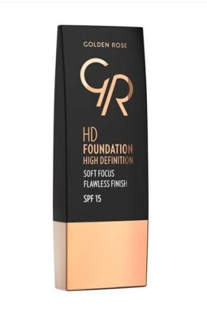 Golden Rose Podkład HD do twarzy 107 Natural 30 ml