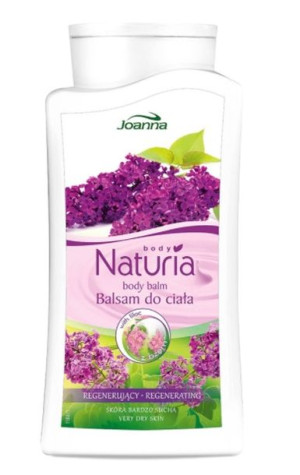 Joanna, Body Naturia, Regenerujący balsam do ciała, 500g (HIT)