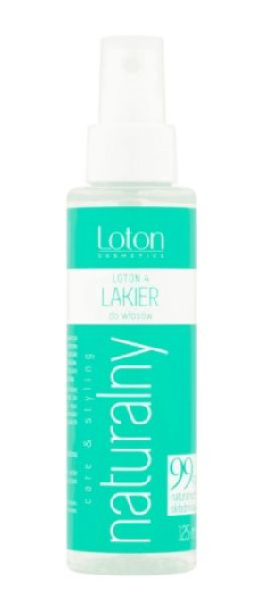 Loton, Care & Styling, 4 Lakier do włosów, 125 ml (HIT)